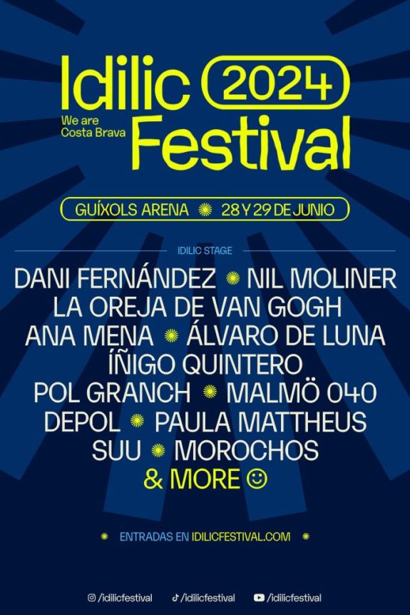 Idilic festival 2024 - Platja d'Aro 