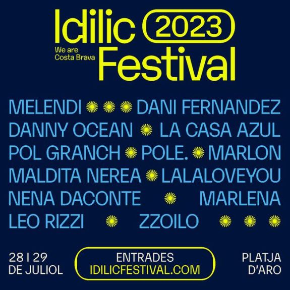 Idilic festival 2023 - Platja d'Aro 